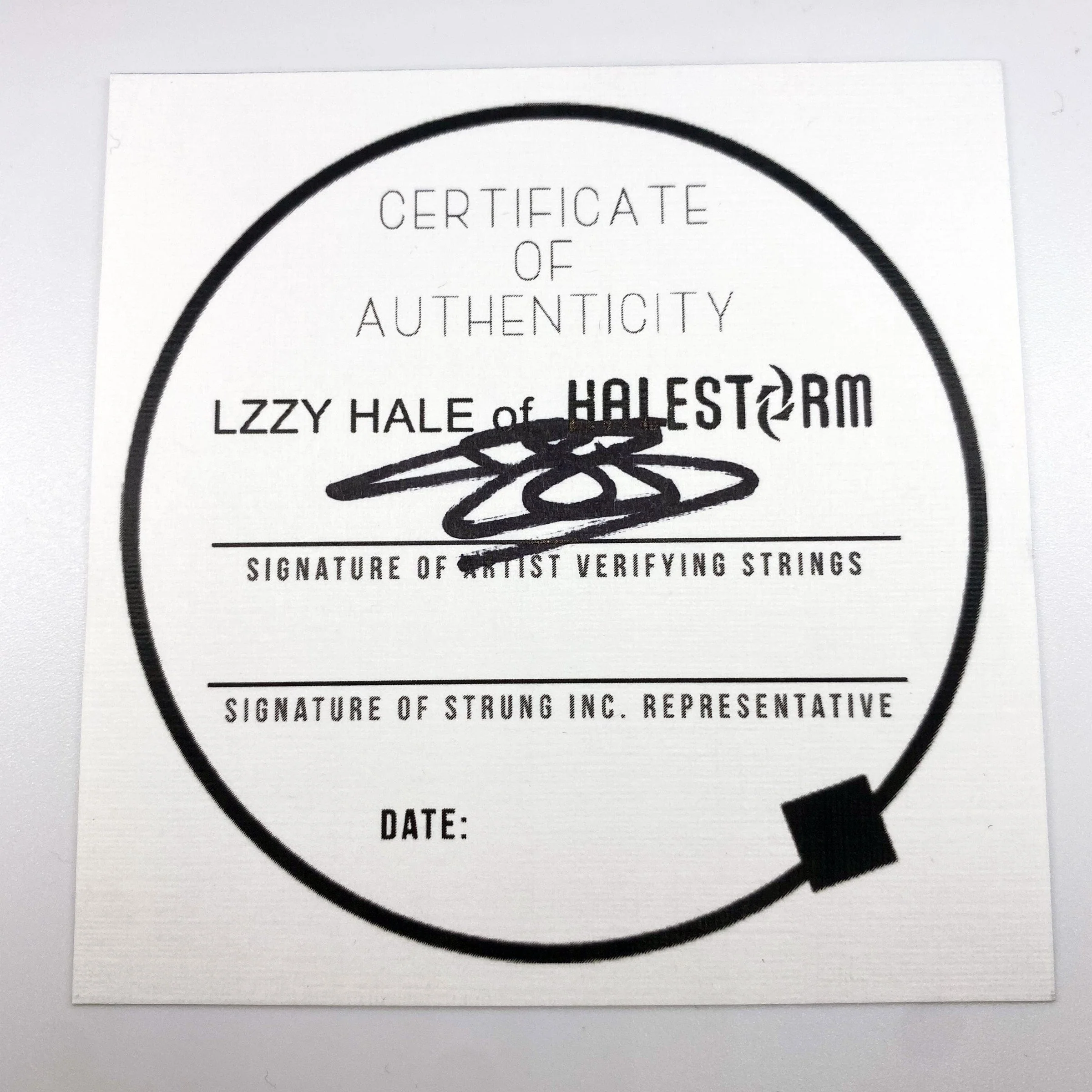 HALESTORM GUITAR STRING BRACELET - Image 4